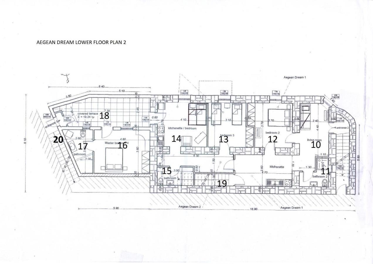 Aegean Dream 1 And Aegean Dream 2 Apartment Agia Marina  Luaran gambar